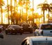 Car Parking Lot During Sunset