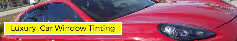 Luxury Car Window Tinting SW Florida | Suntamers Auto Window Tinting