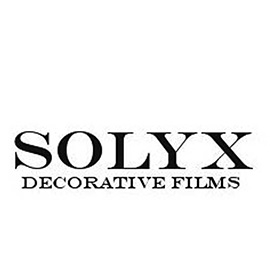 Solyx Decorative Films Logo, a brand of decorative window film Suntamers Window Tinting offers clients